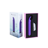 Вібратор S Pleasures Bullets Amethyst, фіолетовий, з двома відростками, 10 режимів, діаметр 3,1 см