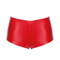 Шорти Noir Handmade F356 Red powerwetlook shorts - XXL