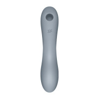 Вакуумний стимулятор з вібрацією Satisfyer Curvy Trinity 3 BlueGrey