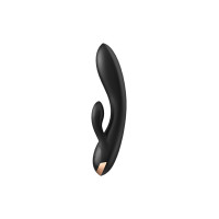 Смарт вібратор-кролик Satisfyer Double Flex Black