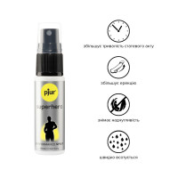Пролонгувальний спрей pjur Superhero Spray 20 мл, натуральні компоненти