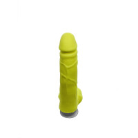 Крафтове мило-член із присоскою Чистий Кайф Yellow size M, натуральне