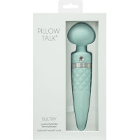 Вібромасажер 2в1 PILLOW TALK - Sultry Teal
