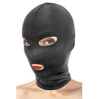 Капюшон для БДСМ з відкритими очима та ротом Fetish Tentation