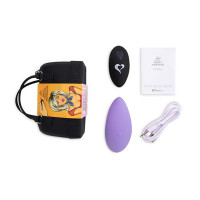 Вібратор в трусики FeelzToys Panty Vibrator Purple з пультом дистанційного керування