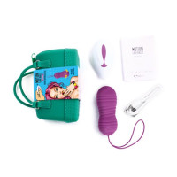 Вагінальні кульки FeelzToys Motion Love Balls Foxy, з перловим масажем