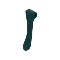 Вібратор 2-в-1 Alive Quiver Teal