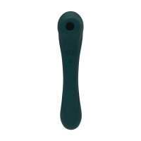 Вібратор 2-в-1 Alive Quiver Teal