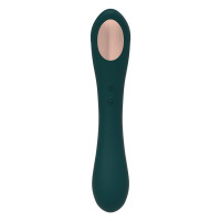 Вібратор 2-в-1 Alive Quiver Teal