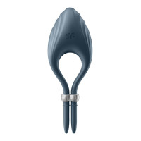 Ерекційне віброкільце-ласо Satisfyer Duelist Dark Blue, 10 режимів, потужний мотор
