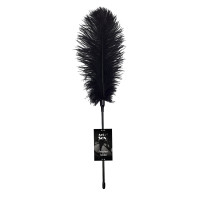 Лоскітка зі страусиним пером Піка Art of Sex - Feather Tickler, колір Чорний