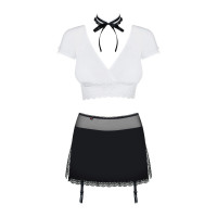 Obsessive Secretary suit 5 pcs black S/M