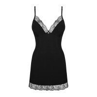 Пеньюар Obsessive Bella Rou chemise &amp; thong M/L