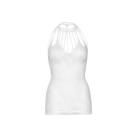 Leg Avenue Strappy Lace mini dress OS White