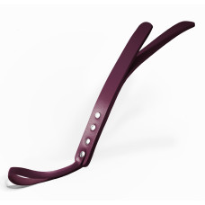 Паддл 2-х шаровий Feral Feelings Leather Mini Paddle Burgundy