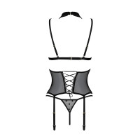 DOMINICA CORSET black L/XL - Passion