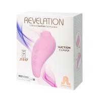 Вакуумний стимулятор Adrien Lastic Revelation Pink + APP