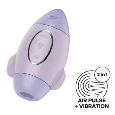 Вакуумний вібратор Satisfyer Mission Control Violet