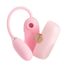 Вакуумний кліторальний стимулятор Otouch Louis Vibrate Pink з вібрацією