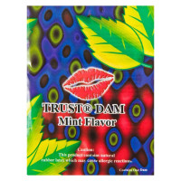 Латексна серветка Latex Dental Dams Mint 1 шт