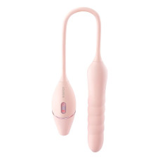 Пульсатор з вакуумним стимулятором KISSTOY Cathy III Pink