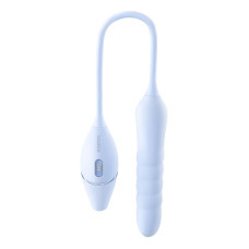 Пульсатор з вакуумним стимулятором KISSTOY Cathy III Light Blue