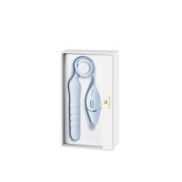 Пульсатор з вакуумним стимулятором KISSTOY Cathy III Light Blue
