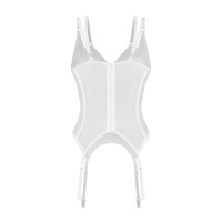 Корсет Obsessive Arrowel White corset L/XL