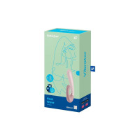 Смарт вібратор кролик Satisfyer Heat Wave Mauve із підігрівом
