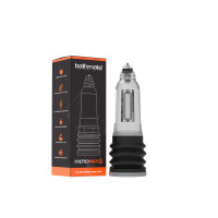 Гідропомпа Bathmate Hydromax 5 Clear (X20), для члена довжиною від 7,5 до 12,5 см, діаметр до 4,5 см
