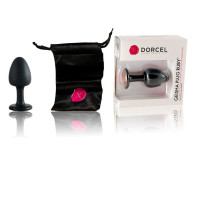 Анальна пробка Dorcel Geisha Plug Ruby L з кулькою всередині, 4 см
