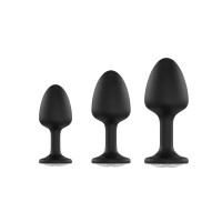 Анальна пробка Dorcel Geisha Plug Diamond XL з кулькою всередині, 4,5 см