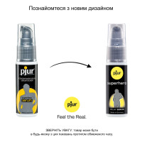 Пролонгувальний гель pjur Superhero Serum 20 мл, створює невидиму плівку, що знижує чутливість