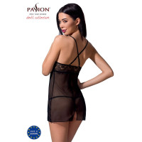 Прозора сорочка QUENTRIS CHEMISE black S/M - Passion
