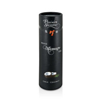 Массажное масло Plaisirs Secrets Coconut (59 мл) с афродизиаками, съедобная, подарочная упаковка
