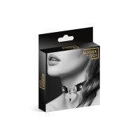 Чокер с замочком-сердечком Bijoux Pour Toi - HEART LOCK Black, экокожа