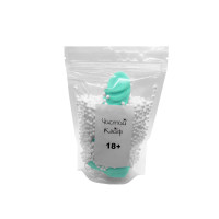 Крафтове мило-член із присоскою Чистий Кайф Turquoise size M, натуральне