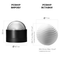 Мастурбатор TENGA GEO Aqua, новый материал, нежные волны, новая степень развития Tenga Egg