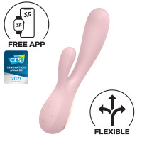 Смарт вібратор-кролик Satisfyer Mono Flex Mauve