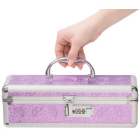 Кейс для хранения секс-игрушек BMS Factory - The Toy Chest Lokable Vibrator Case Purple с кодовым