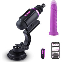 Міні секс-машина Hismith Mini Capsule Sex-Machine with Strong Suction APP, дуже потужна, перезаряджа
