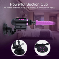 Міні секс-машина Hismith Mini Capsule Sex-Machine with Strong Suction APP, дуже потужна, перезаряджа