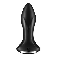 Анальна смарт вібропробка із перлинним масажем Satisfyer Rotator Plug 1+ Black