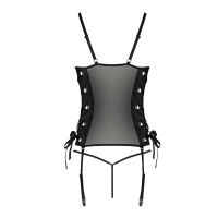 Корсет Malwia Corset black 4XL/5XL — Passion
