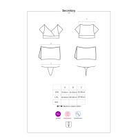 Obsessive Secretary suit 5 pcs black L/XL