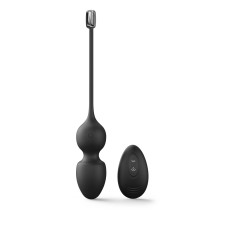 Вагінальні кульки Dorcel LOVE BALLS BLACK, пульт ДК