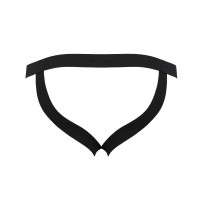 Чоловічі труси сліпи 044 SLIP OPEN BEN black S/M