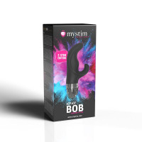 Вібратор-кролик Mystim Hop Hop Bob Black Edition