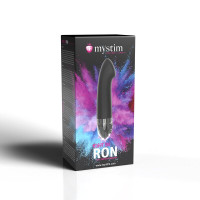 Вібратор Mystim Right on Ron Black Edition