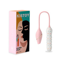 Вібратор з вакуумним стимулятором KISTOY Cathy Plus